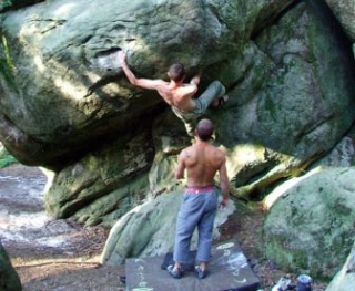  Private climbing lesson in Fontainebleau 